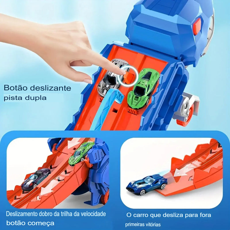 Caminhão Dinossauro Papa Carrinho 3 em 1  Diversão Garantida®