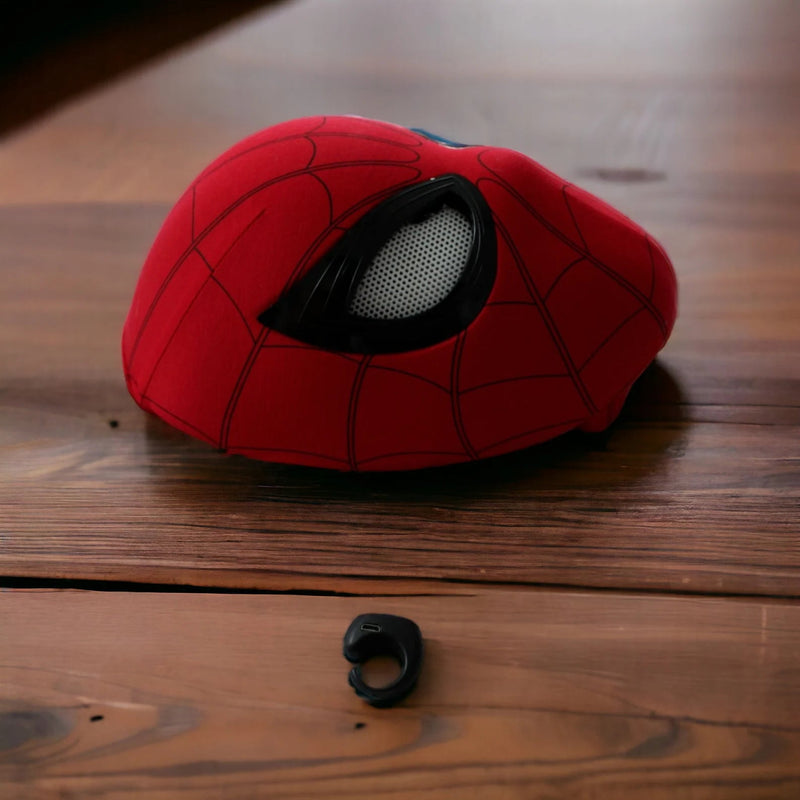 Máscara do Homem-Aranha com Olhos Remotos  Diversão Garantida®