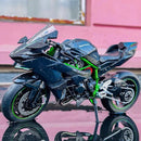 Kawasaki H2R Modelo De Motocicleta Em Liga Metálica Diversão Garantida®