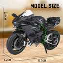 Kawasaki H2R Modelo De Motocicleta Em Liga Metálica Diversão Garantida®