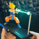 Luminária dragon ball Goku Kamehameha Diversão Garantida®