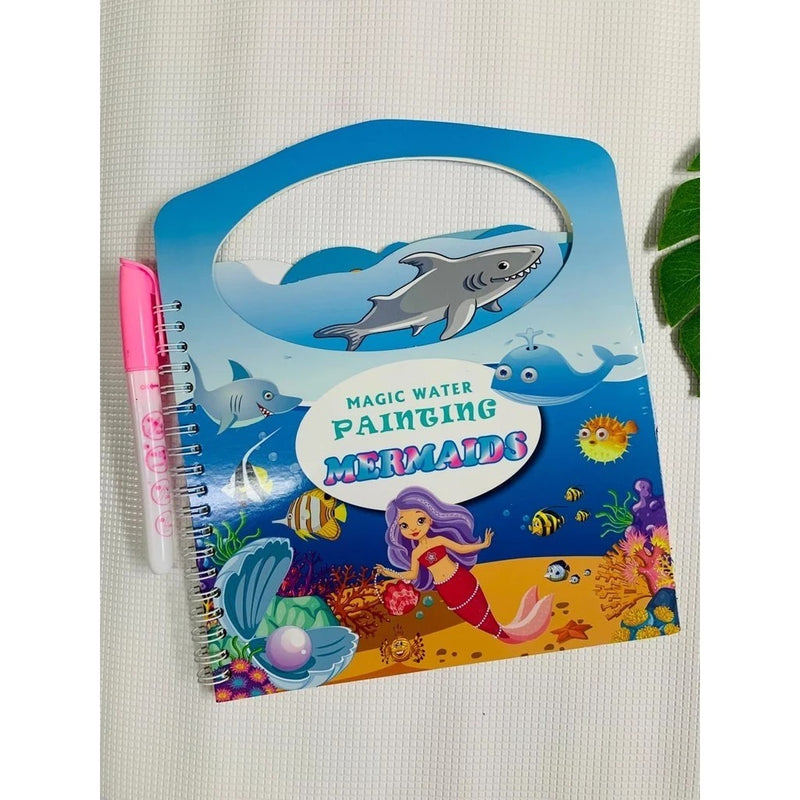 Livro Magico de Colorir com Água Diversão Garantida®