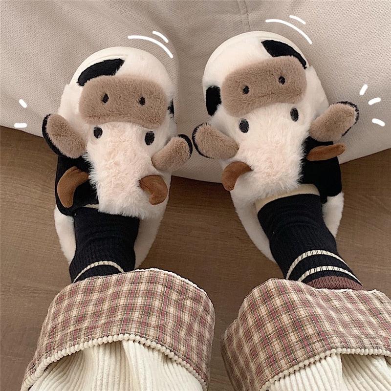 Pantufas Littlecow™ Diversão Garantida® (Pantufas feminina)