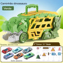Caminhão Dinossauro Papa Carrinho 3 em 1  Diversão Garantida®