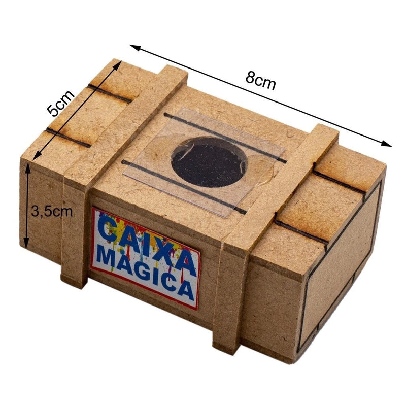Caixa Magica Brinquedo Quebra Cabeça Abra se for Capaz Diversão Garantida®