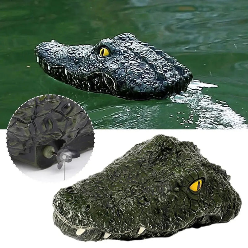 Barco: Cabeça de Crocodilo Realista