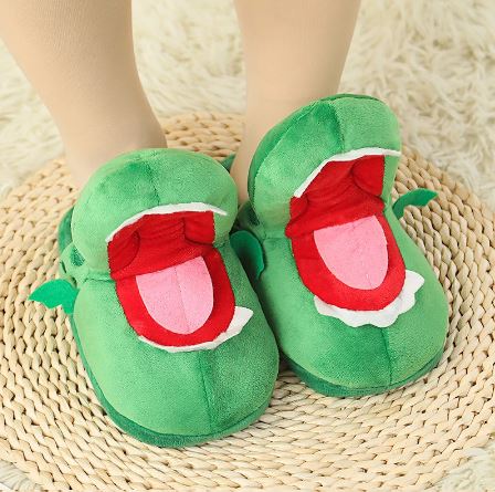 Pantufas Jacaré fun® Diversão Garantida® (Pantufas que abre a boca)