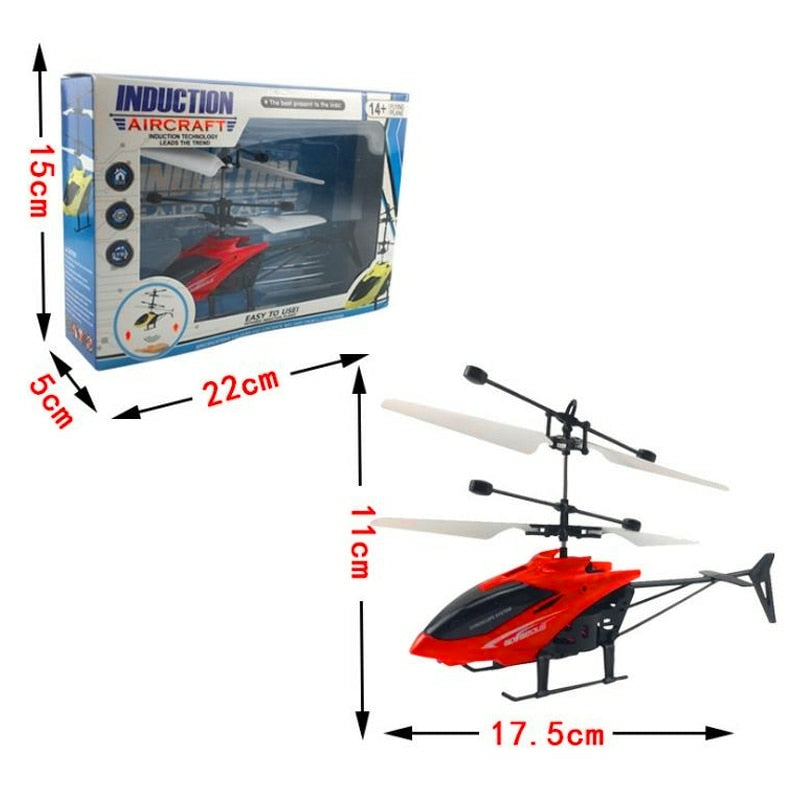 Mini Helicóptero de Brinquedo com Controle Remoto Diversão Garantida®