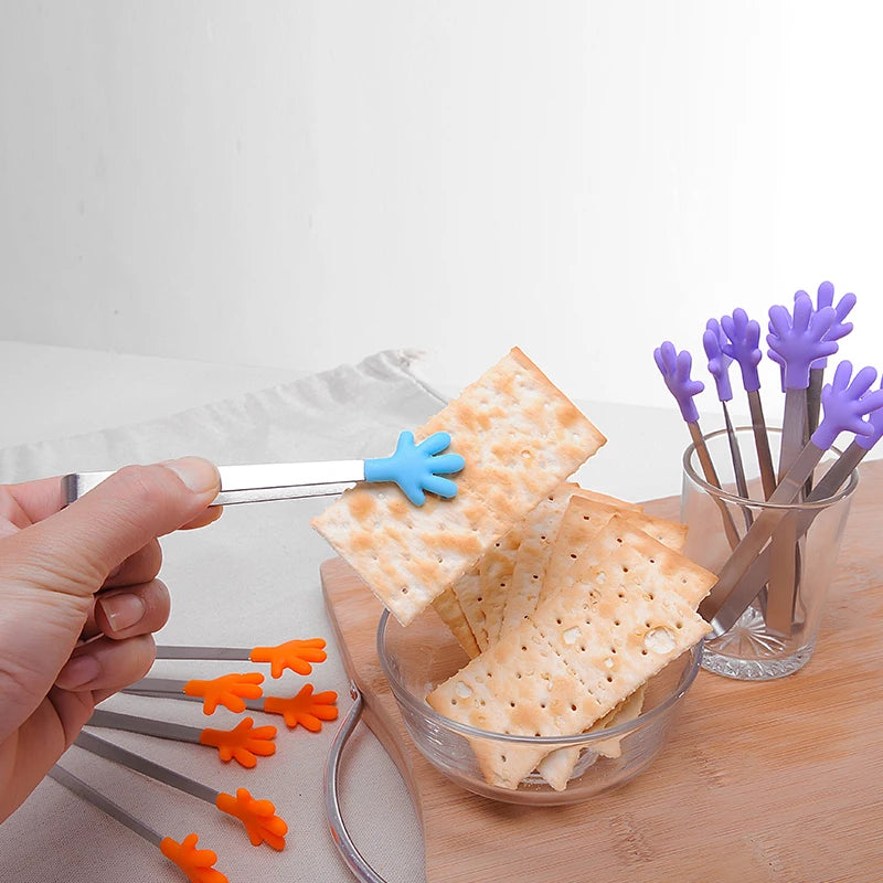 Clipe portátil antiderrapante para alimentos (3 Peças) Diversão Garantida®