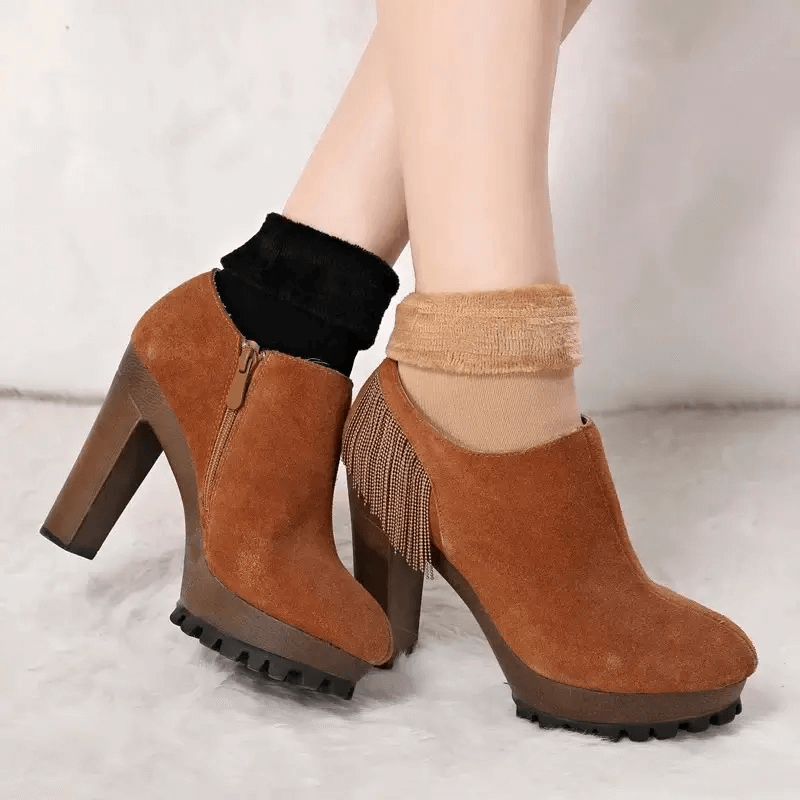 Meias de Inverno Premium Térmica Feminina