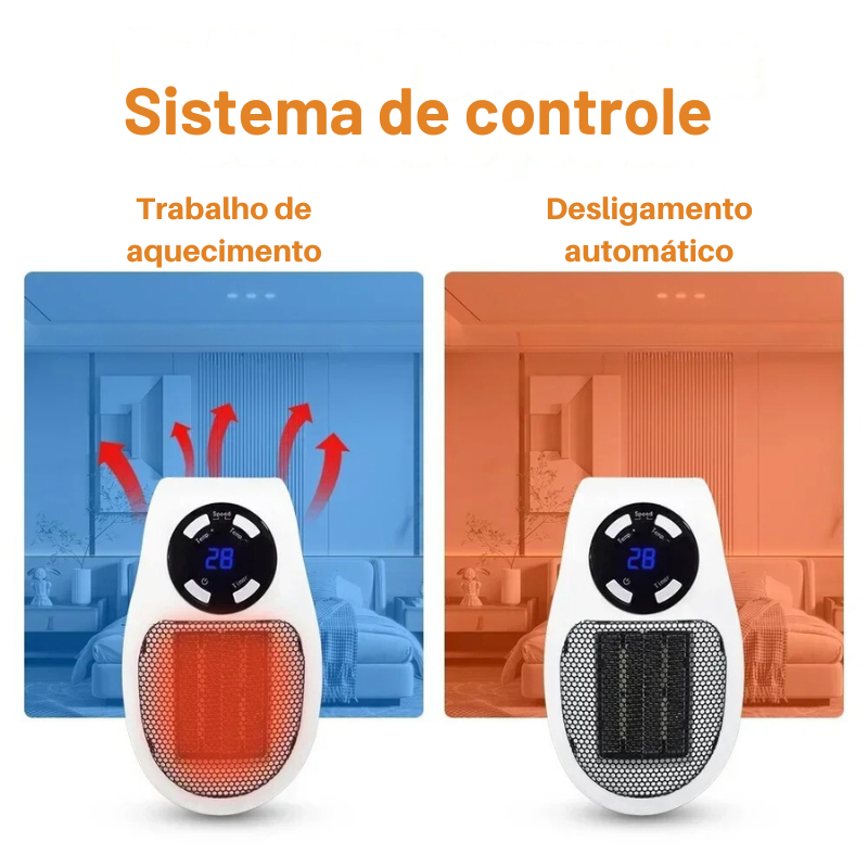 Aquecedor Portátil HotLar Bivolt  Diversão Garantida®