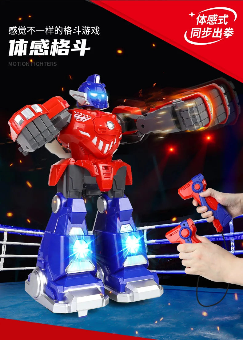 Brinquedo robô de controle remoto com sensor de movimento interativo Diversão Garantida®