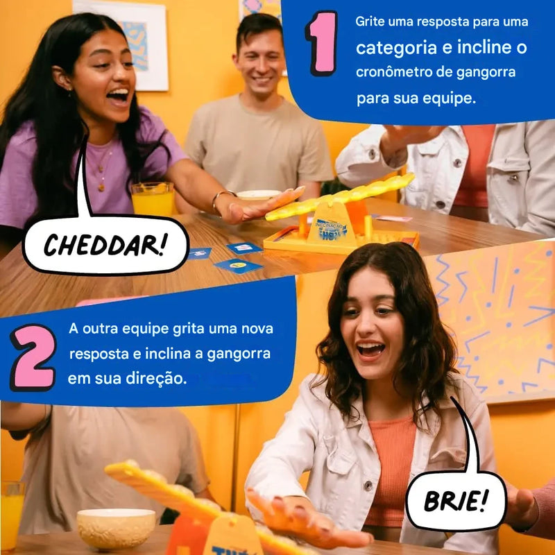 Jogo da Gangorra Pensa Rápido Diversão Garantida®