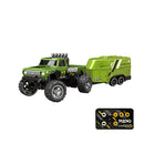 Mini RC Monster Truck Diversão Garantida® + Brinde "Reboque"