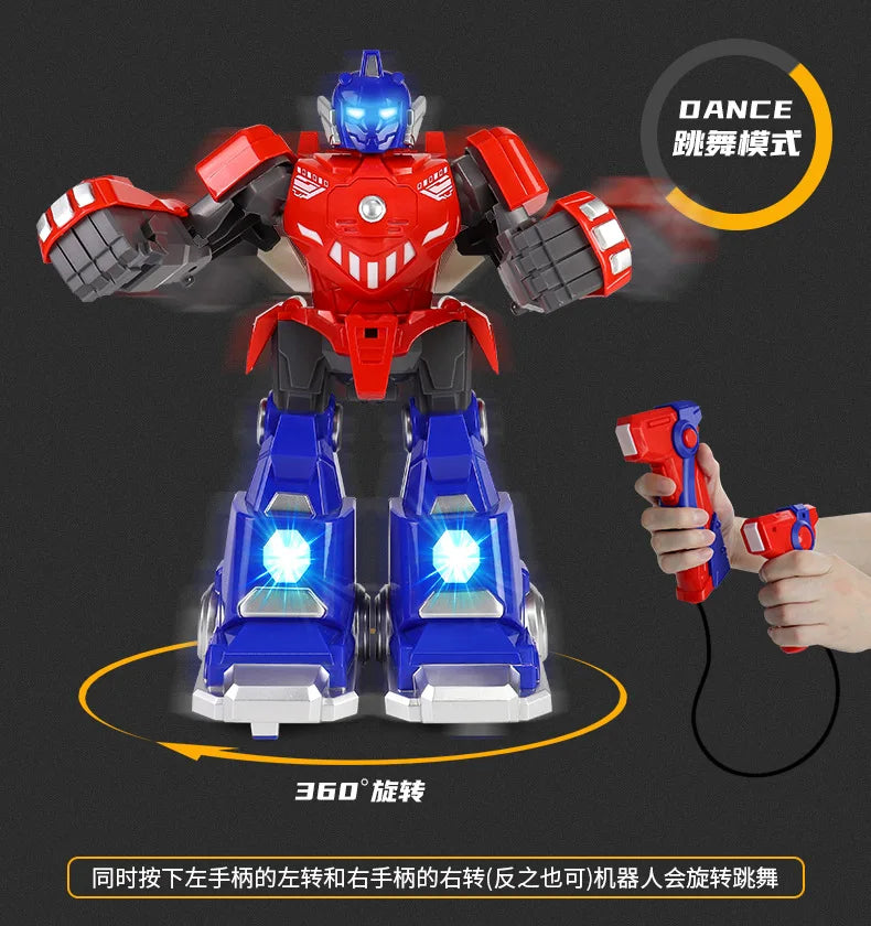 Brinquedo robô de controle remoto com sensor de movimento interativo Diversão Garantida®