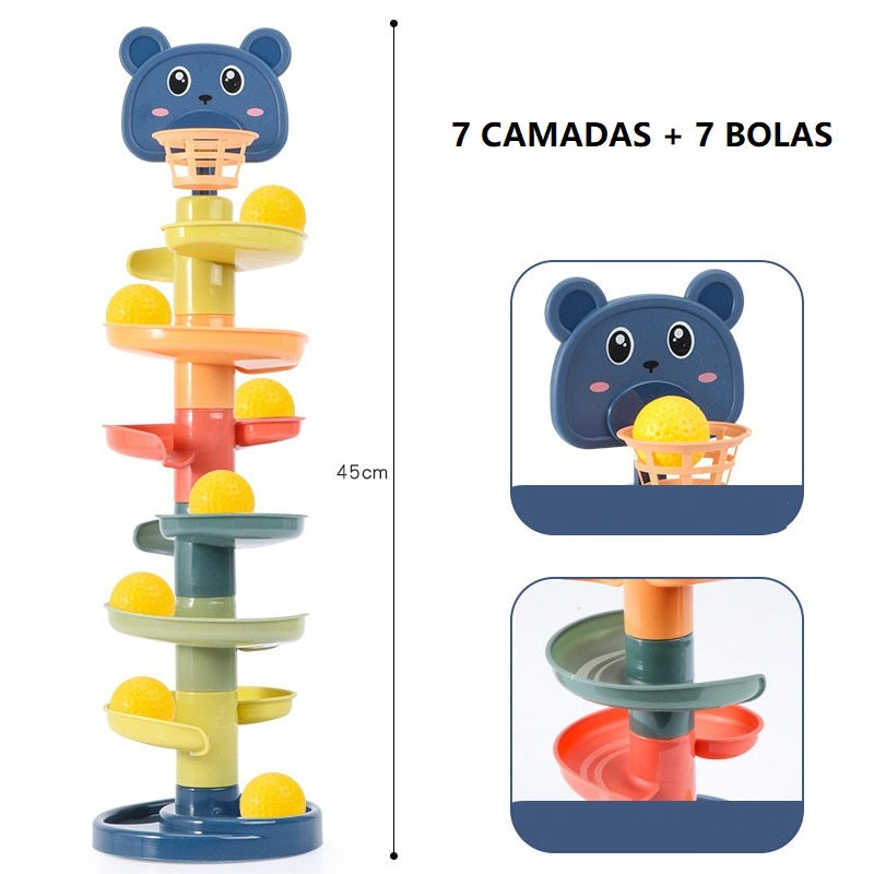 Brinquedo Torre de Bolinhas para Crianças Diversão Garantida®