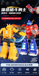 Brinquedo robô de controle remoto com sensor de movimento interativo Diversão Garantida®