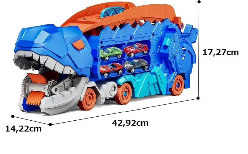 Caminhão Dinossauro Papa Carrinho 3 em 1  Diversão Garantida®