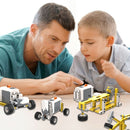 Brinquedo educativo STEAM para montagem de blocos de construção 50 em 1 Diversão Garantida®