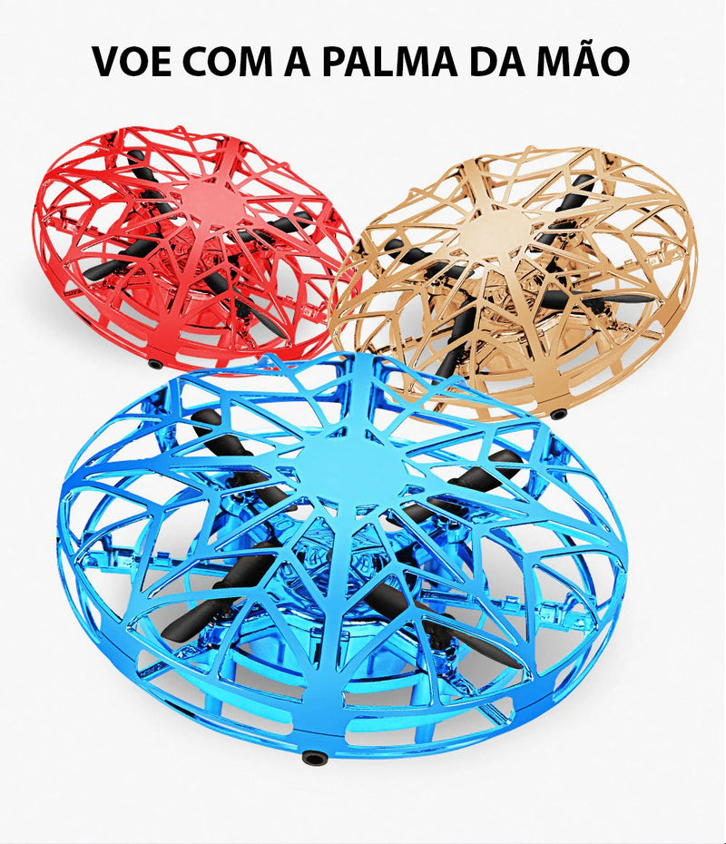 Mini OVNI Controlado Por Gesto Diversão Garantida®