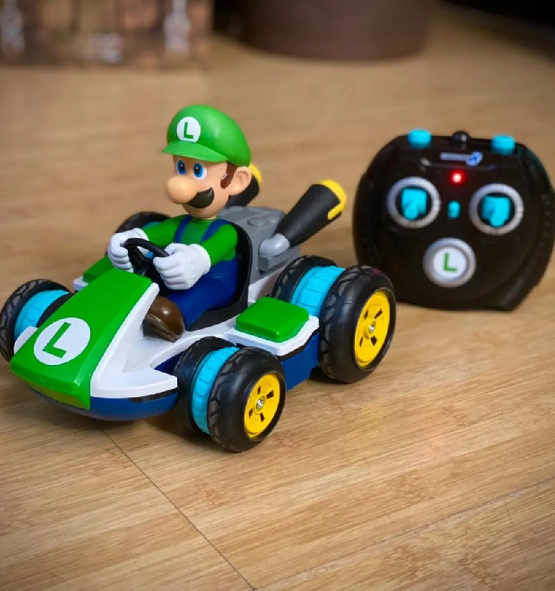 Carrinho de Controle Remoto Super Mario Go-Kart Diversão Garantida®