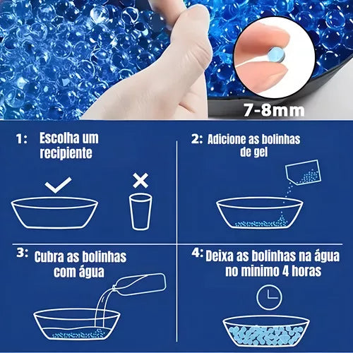 Brinquedo Arminha Bolinhas De Gel Elétrica Automática Diversão Garantida®