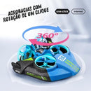 Mini Drone 3 em 1 RC V24 Impermeável para Terra, Água e Ar Diversão Garantida®