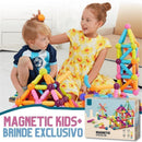 Brinquedo com Peças Magnéticas Diversão Garantida® + Brinde Exclusivo