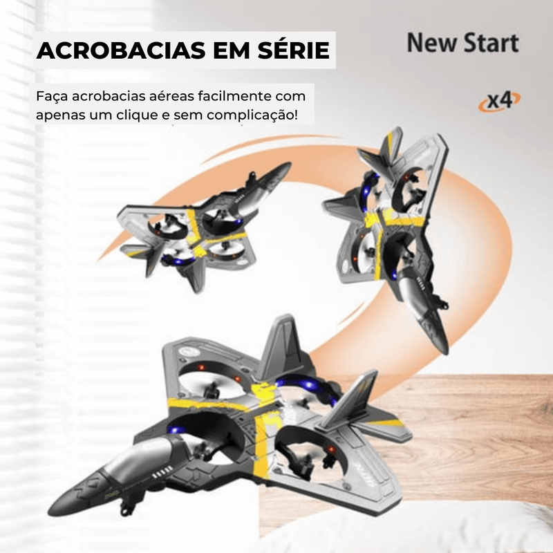 Jato de Combate de Controle Remoto S17 Diversão Garantida®