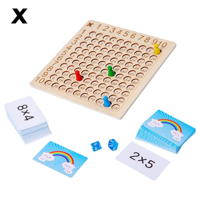 Jogo de Tabuleiro Matemática Montessori Diversão Garantida®