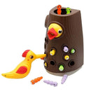 Brinquedo Sensorial Montessori Pega Minhocas | Diversão Garantida®