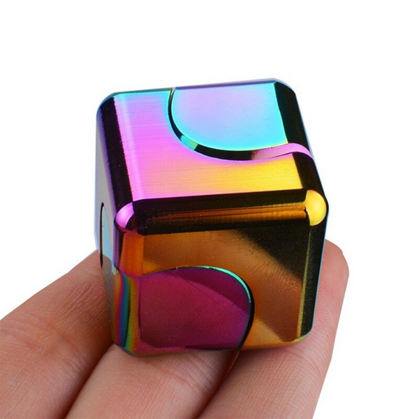 Cubo Fidget Spinner Antiestresse Diversão Garantida®