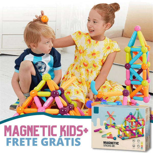 Magnético Kids Diversão Garantida® Brinquedo Educativo