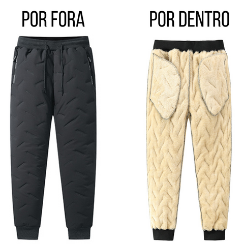 Calça Moletom Térmico Impermeável Unisex Confort Prime®