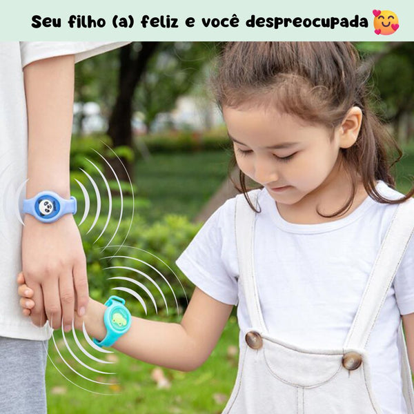 Pulseira Repellent Watch® - Proteção contra os Mosquitos 24h + Compre 1 e leve 2