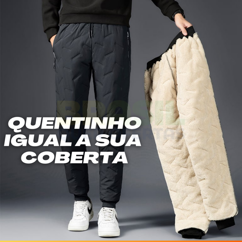 Calça Moletom Térmico Impermeável Unisex Confort Prime®