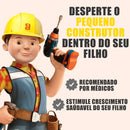 Kit Ferramentas Interativo + 200pcs Diversão Garantida® + [FURADEIRA GRÁTIS]