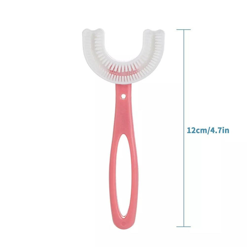 Escova de Dentes em Forma de U Infantil Diversão Garantida®