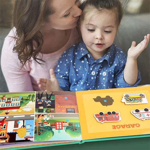 Livro Interativo Montessori Diversão Garantida®