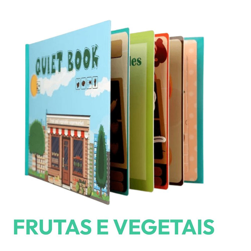 Livro Interativo Montessori Diversão Garantida®